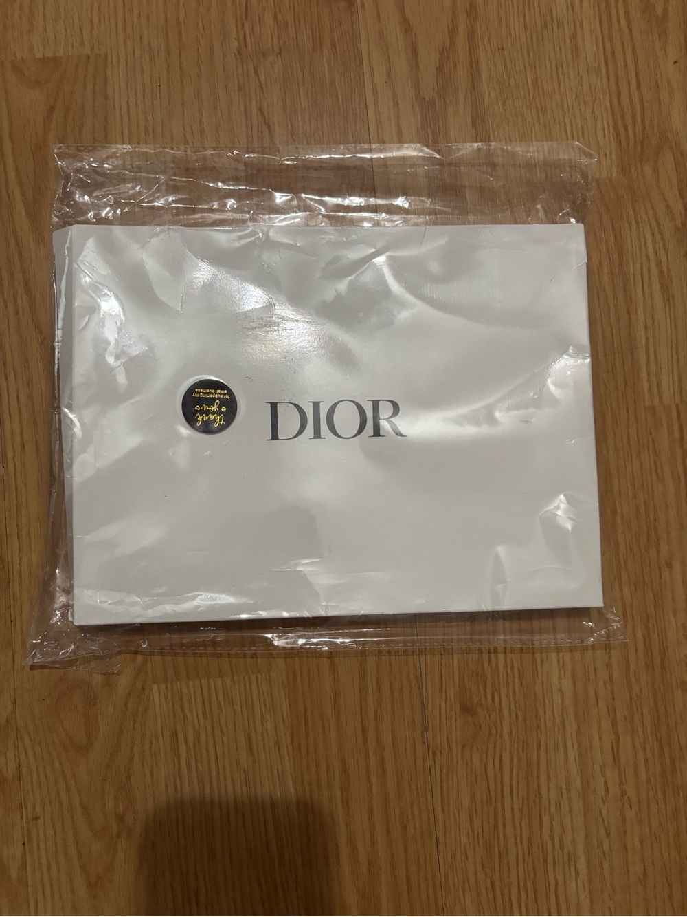 Dior parfums Woven Wristlet Pouch new - Picture 3 of 4